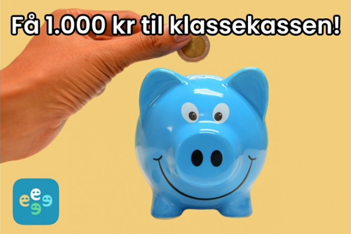 Få 1.000 kr. til klassekassen!