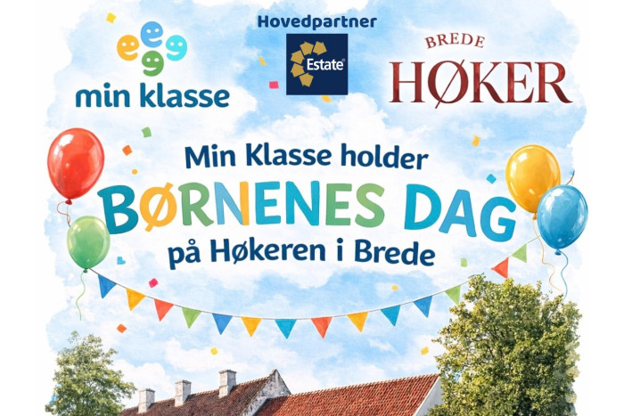 Min Klasse holder Børnenes Dag hos Høkeren i Brede
